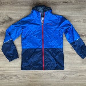 Columbia Rain Jacket Blue Red